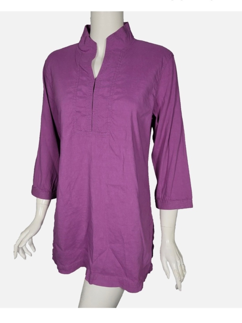 Eileen Fisher magenta tunic size Large
